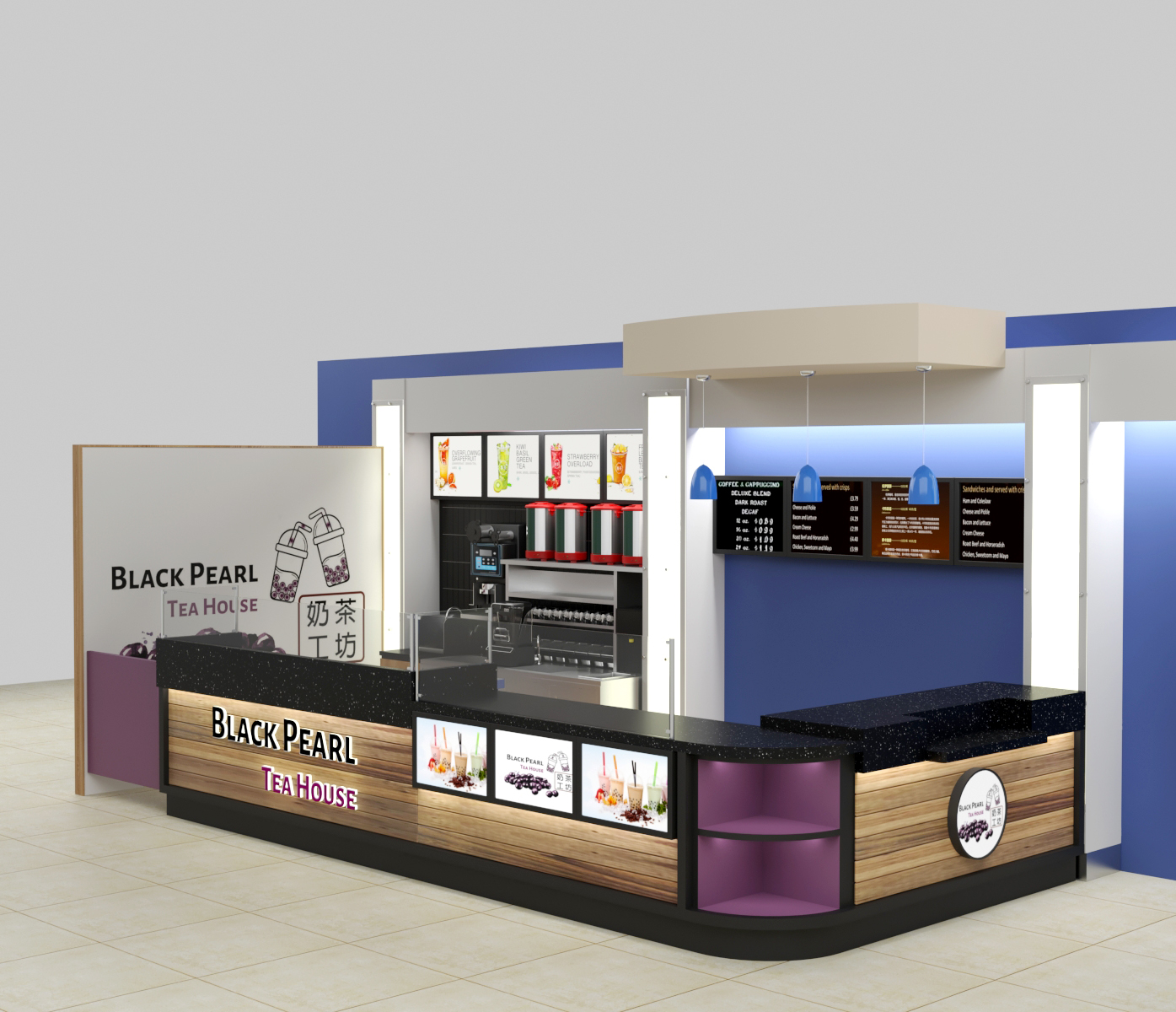 Bubble Tea Counter