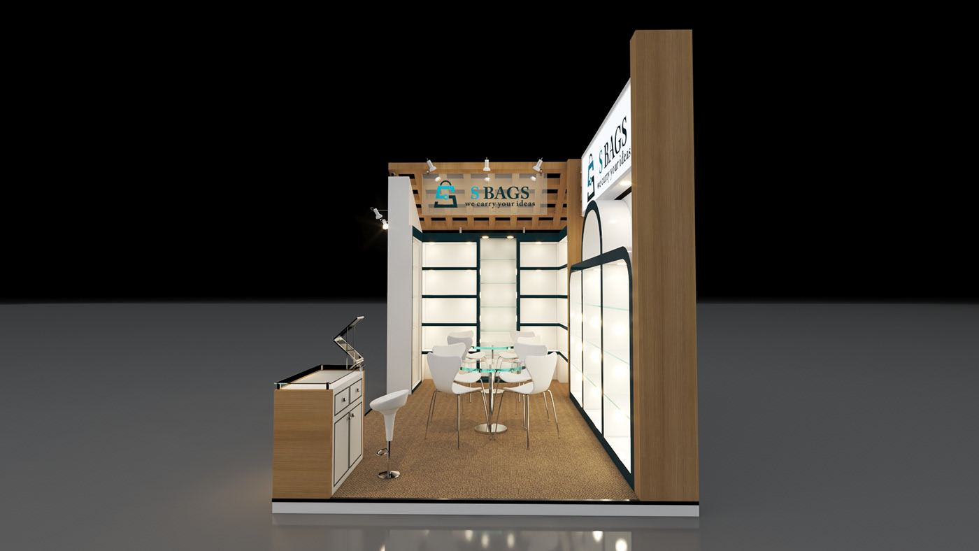 Exhibition Bag Display Booth