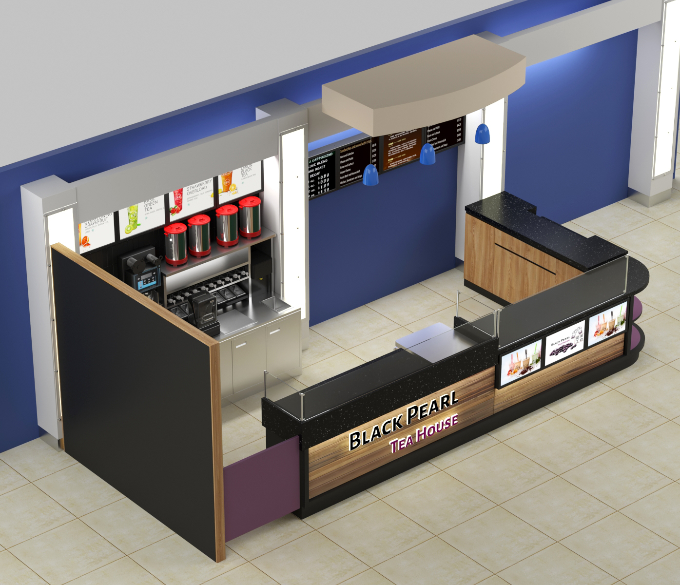 Bubble Tea Counter