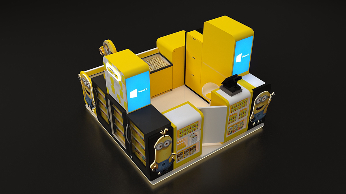 Custom Cartoon Toy Bar 