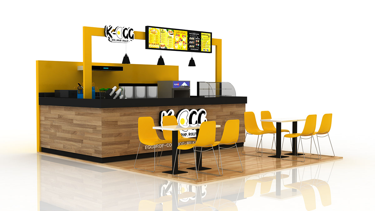 Food Bar In Mall