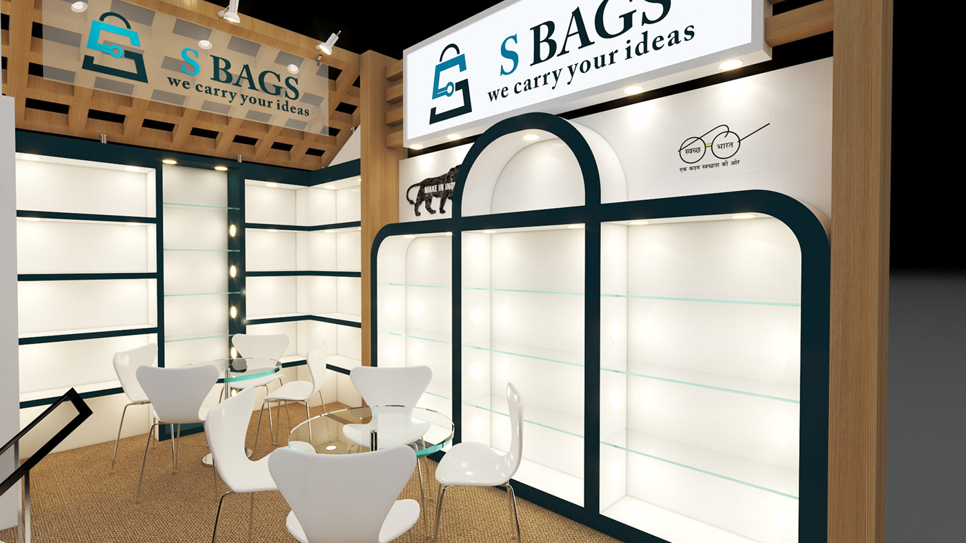 Exhibition Bag Display Booth