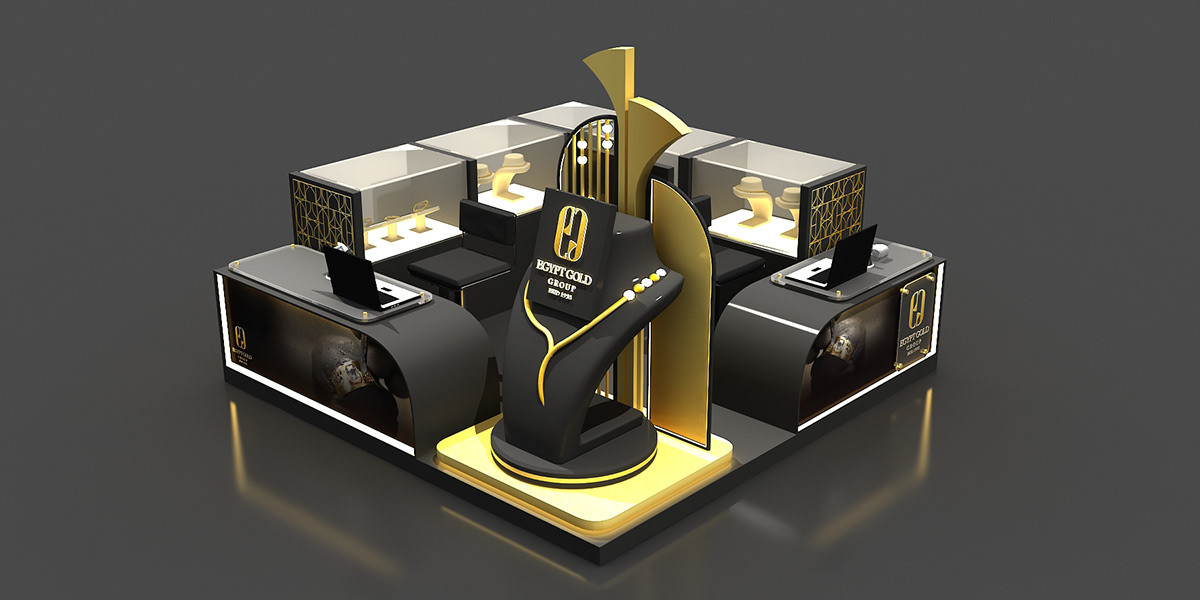 Retail Booth New Golden Vendor