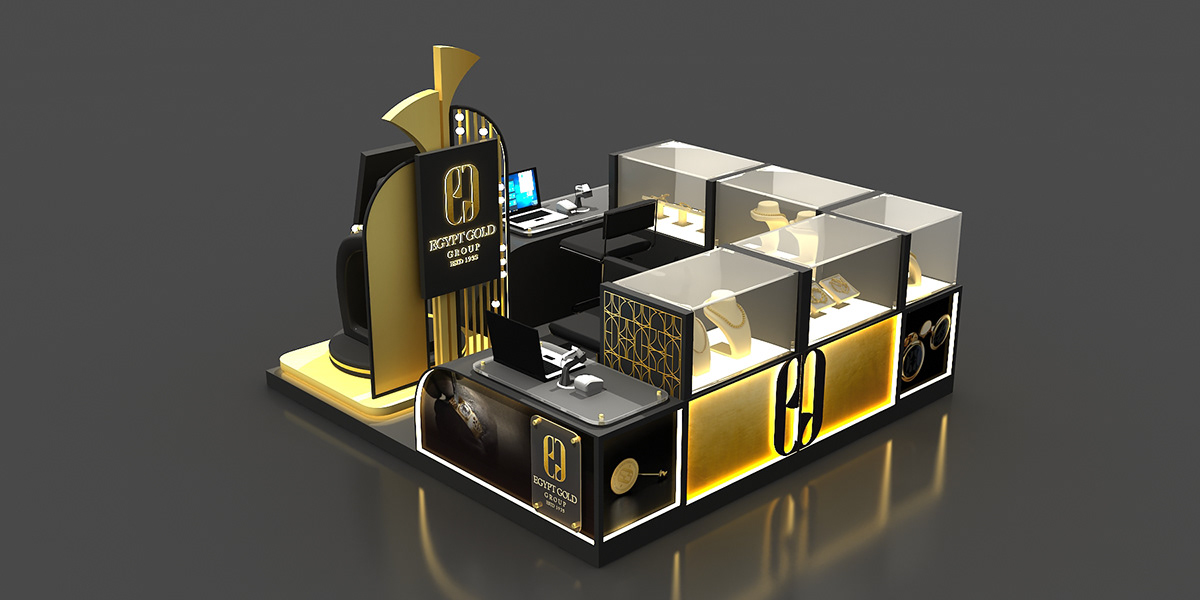 Retail Booth New Golden Vendor