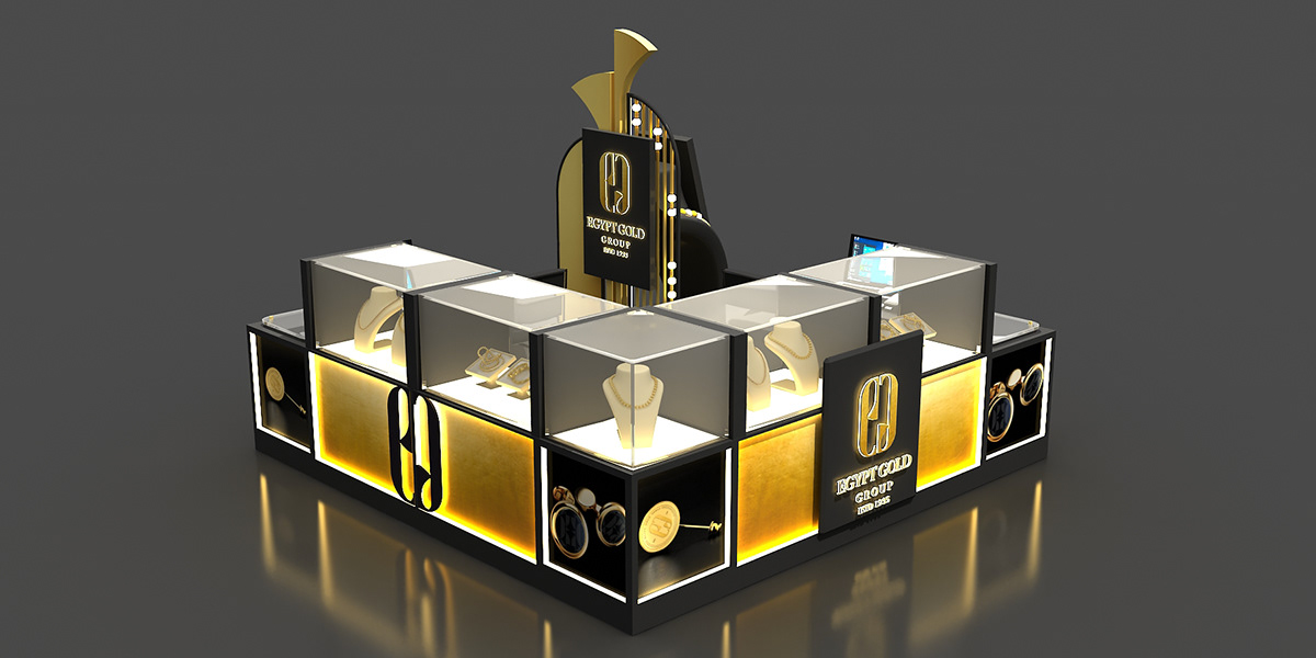 Retail Booth New Golden Vendor