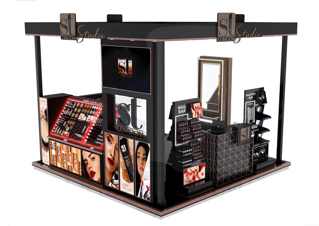  Cosmetic Display Booth