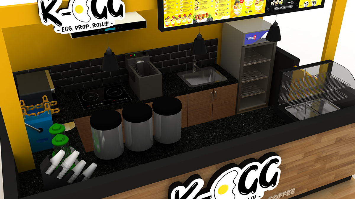 Food Bar In Mall