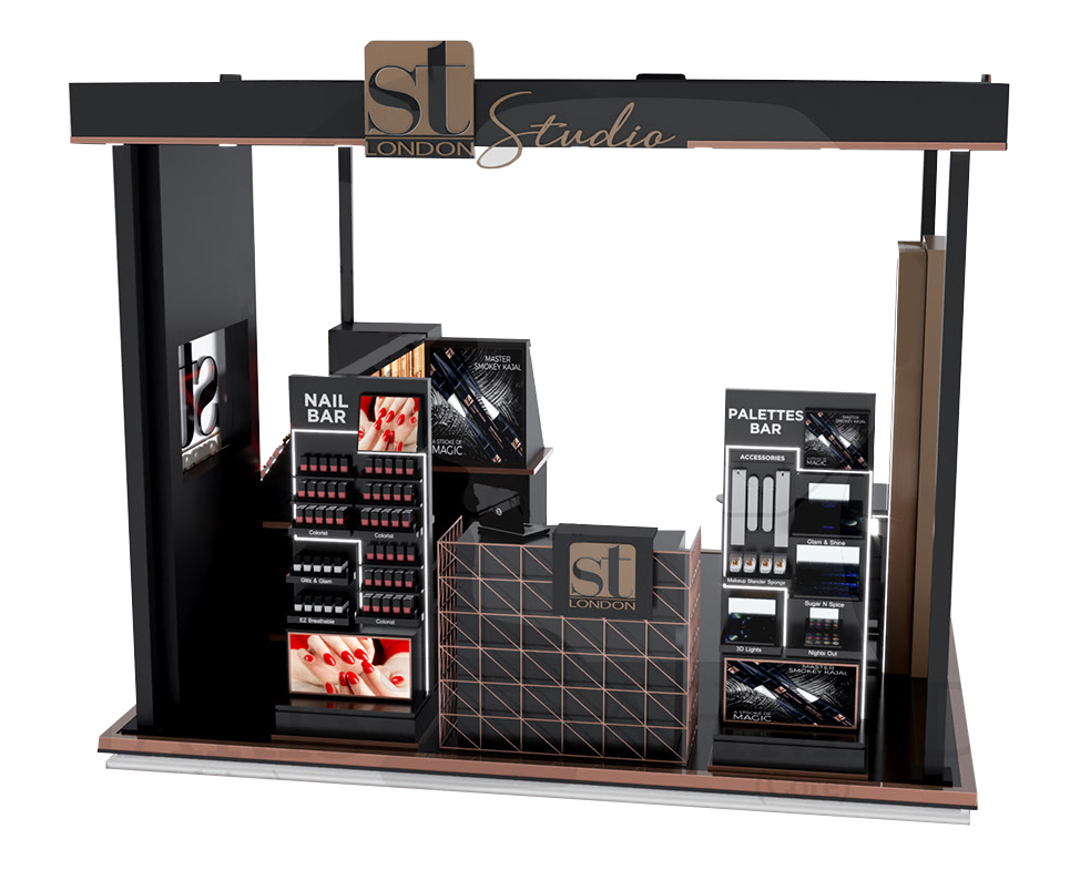  Cosmetic Display Booth