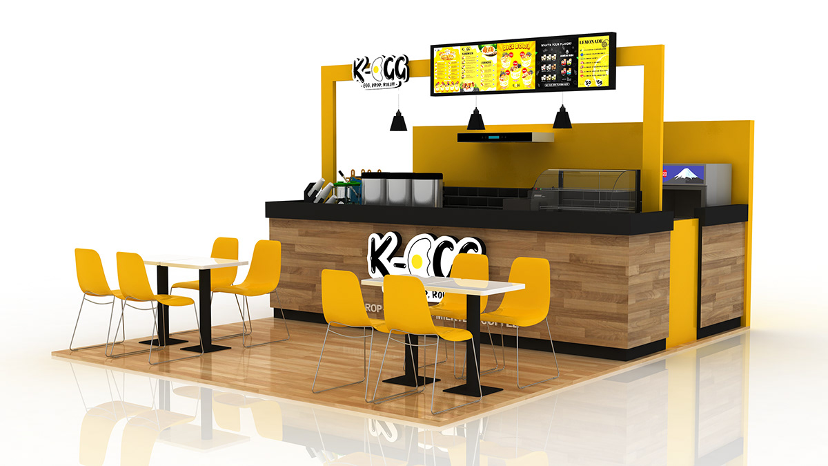 Food Bar In Mall