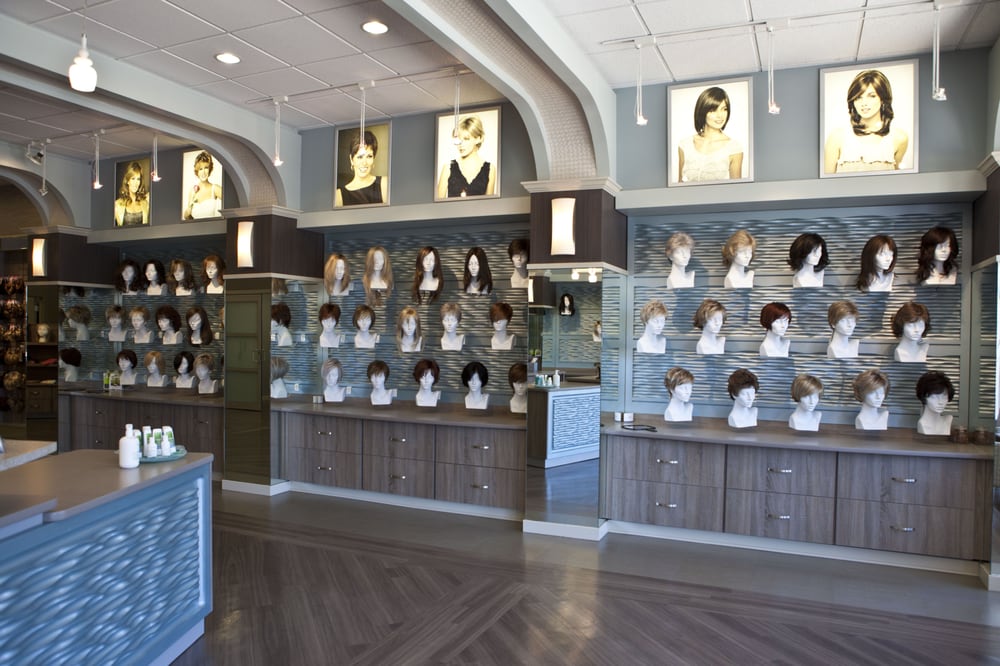 wig retail showcase