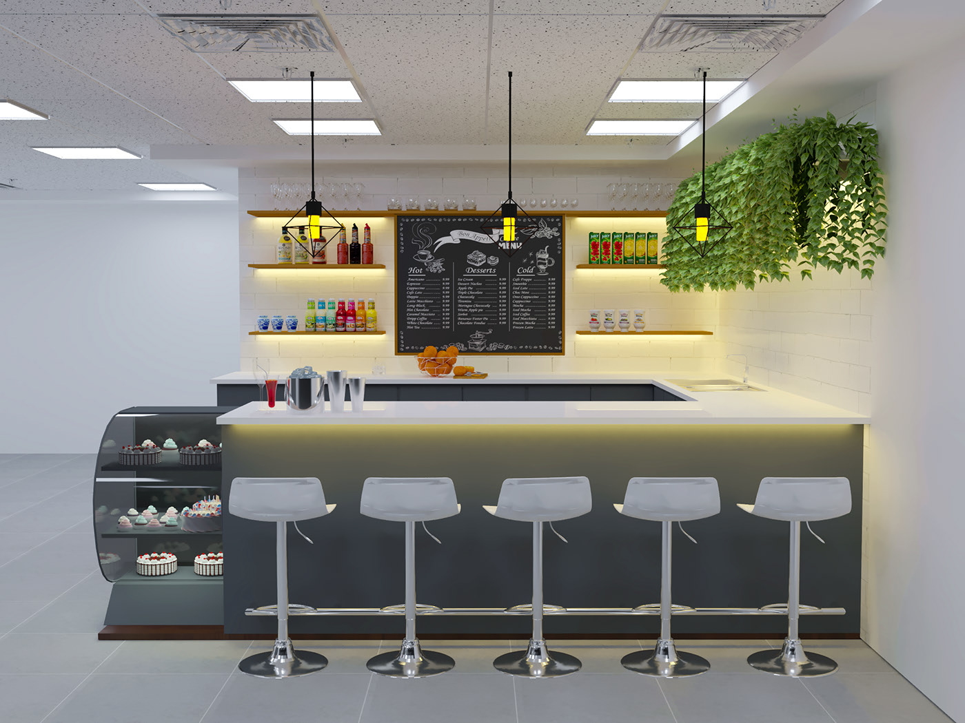 Indoor Bar Counter 