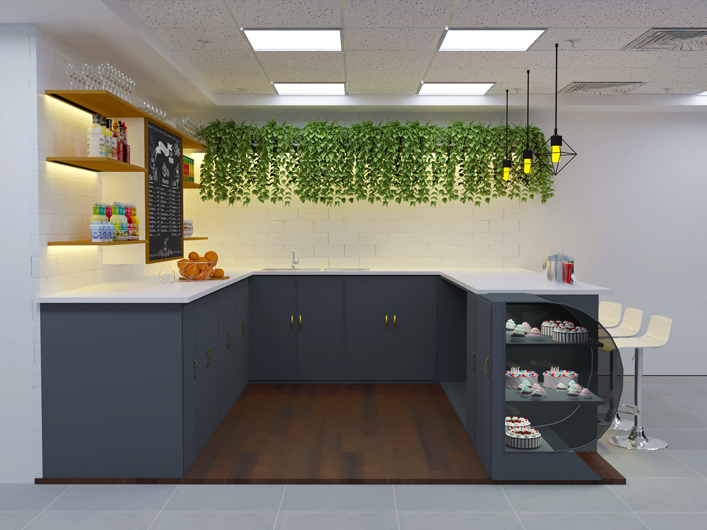 Indoor Bar Counter 