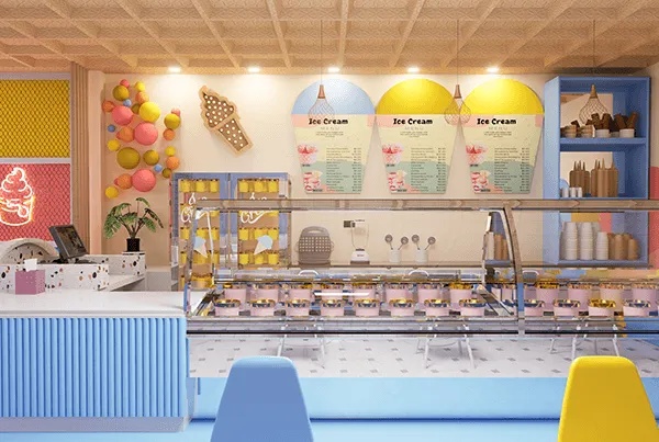 ice cream shop
