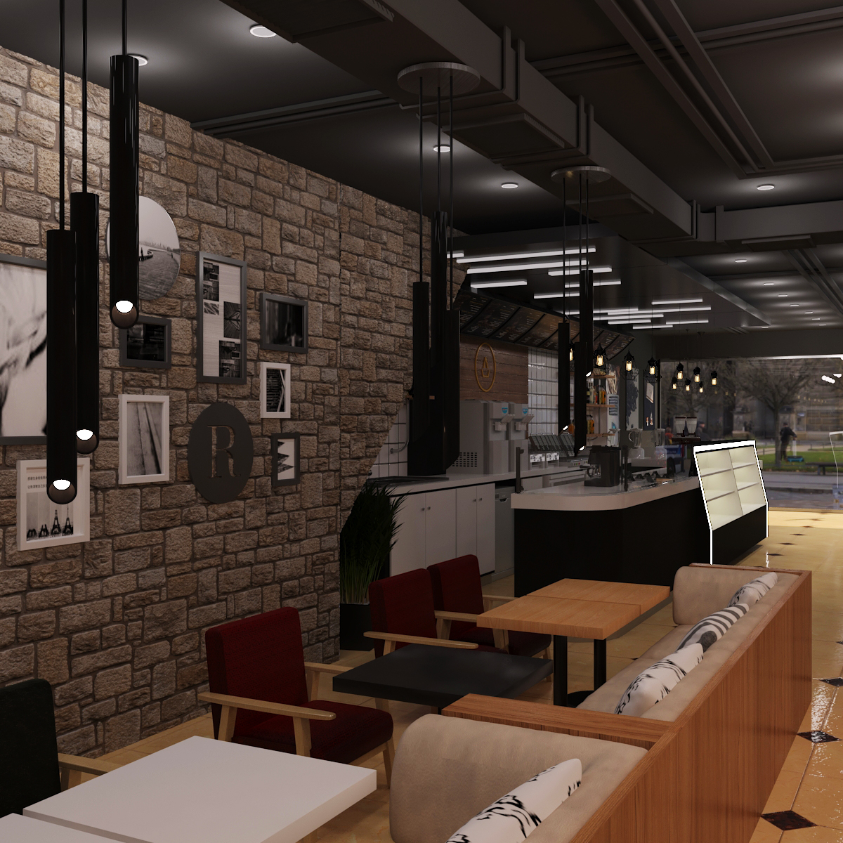 coffee store design