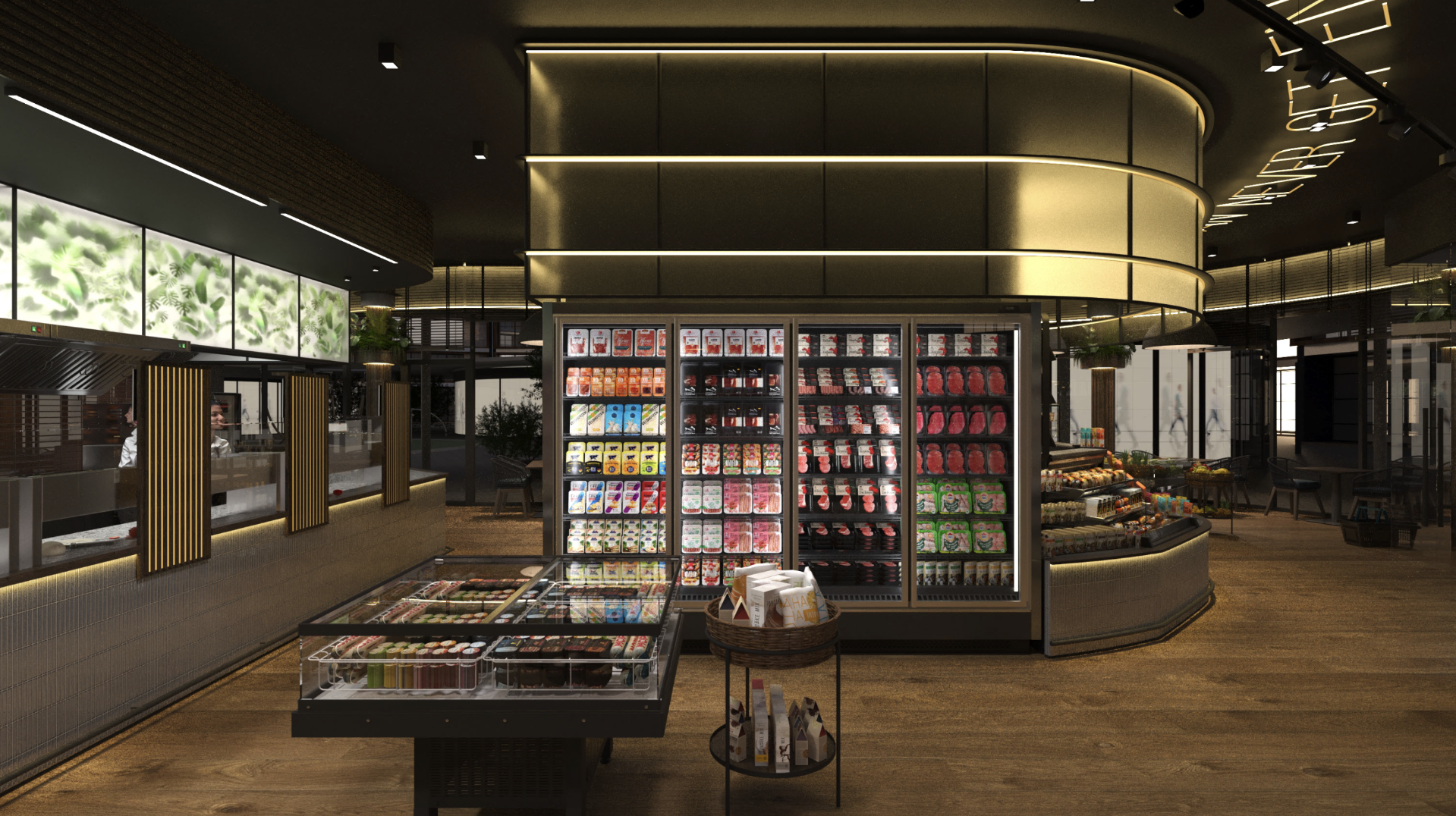 cafe store design