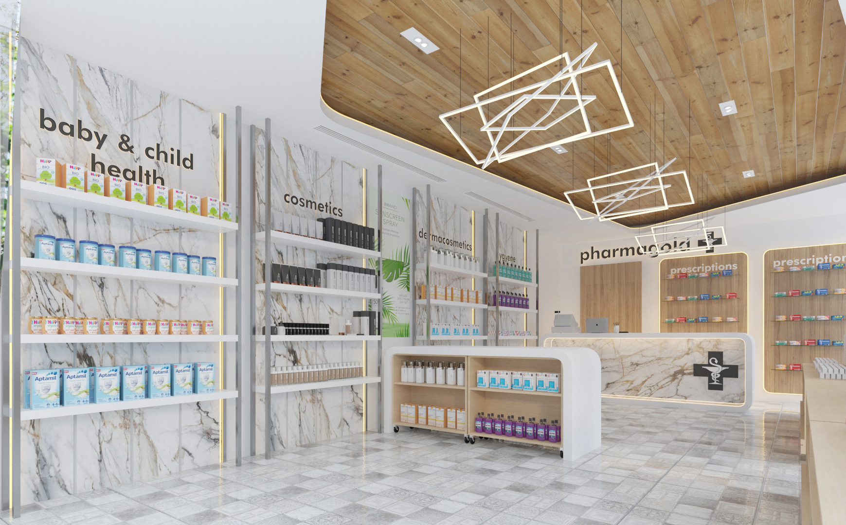 cosmetic store