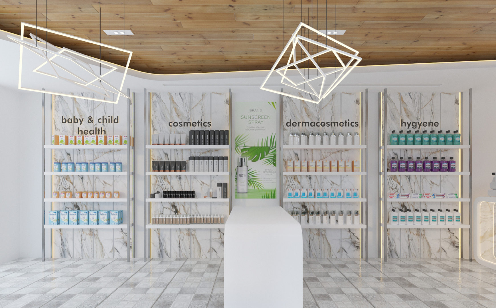 cosmetic store design