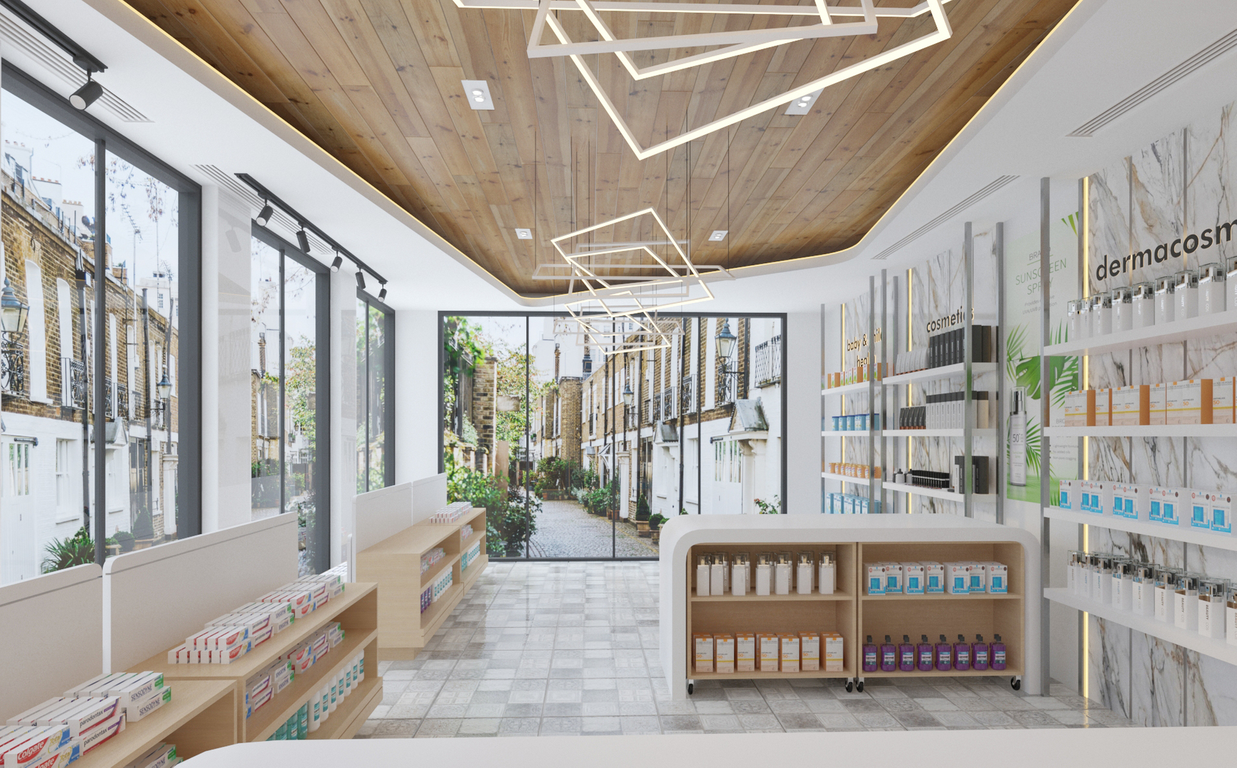 cosmetic store design