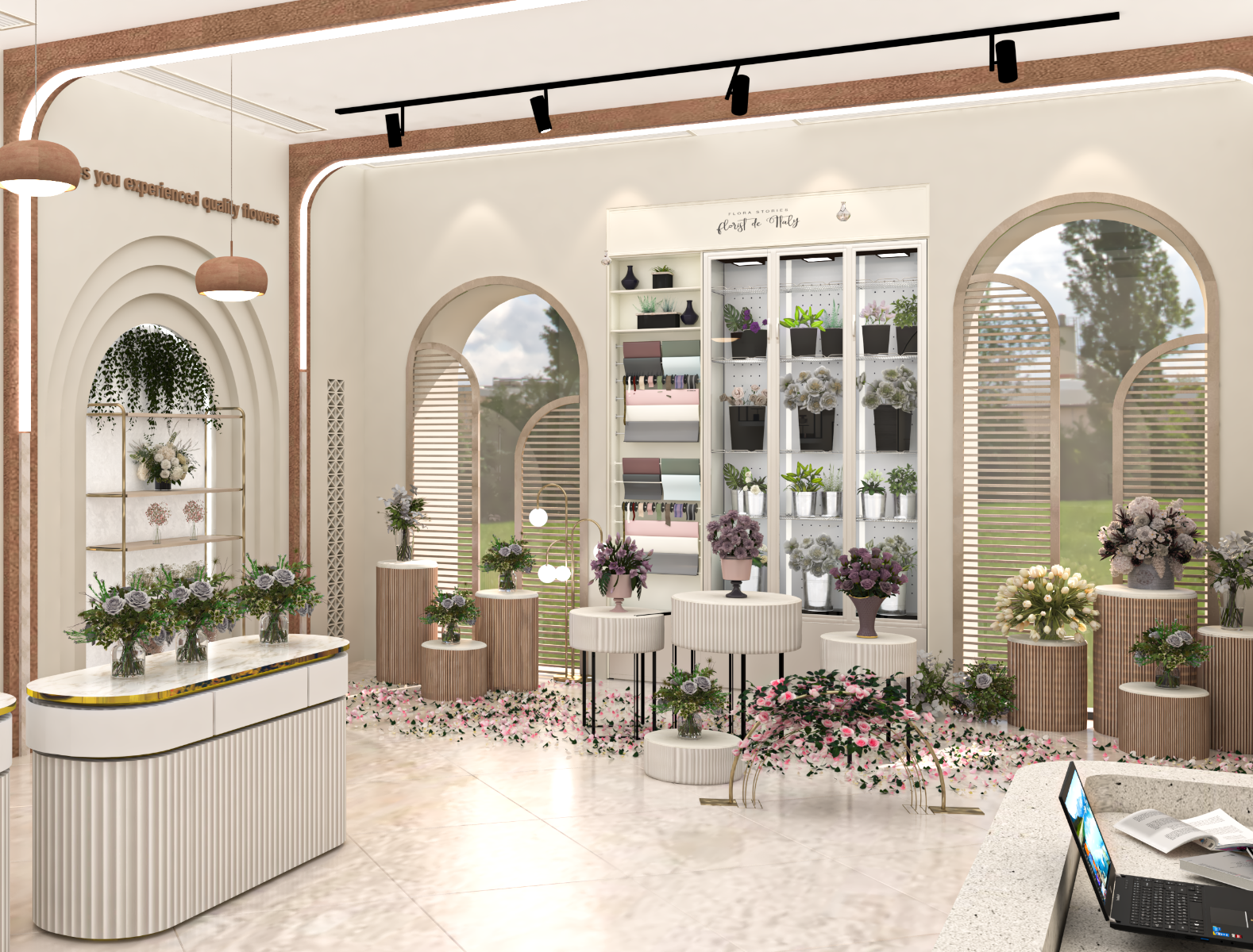 flower store design