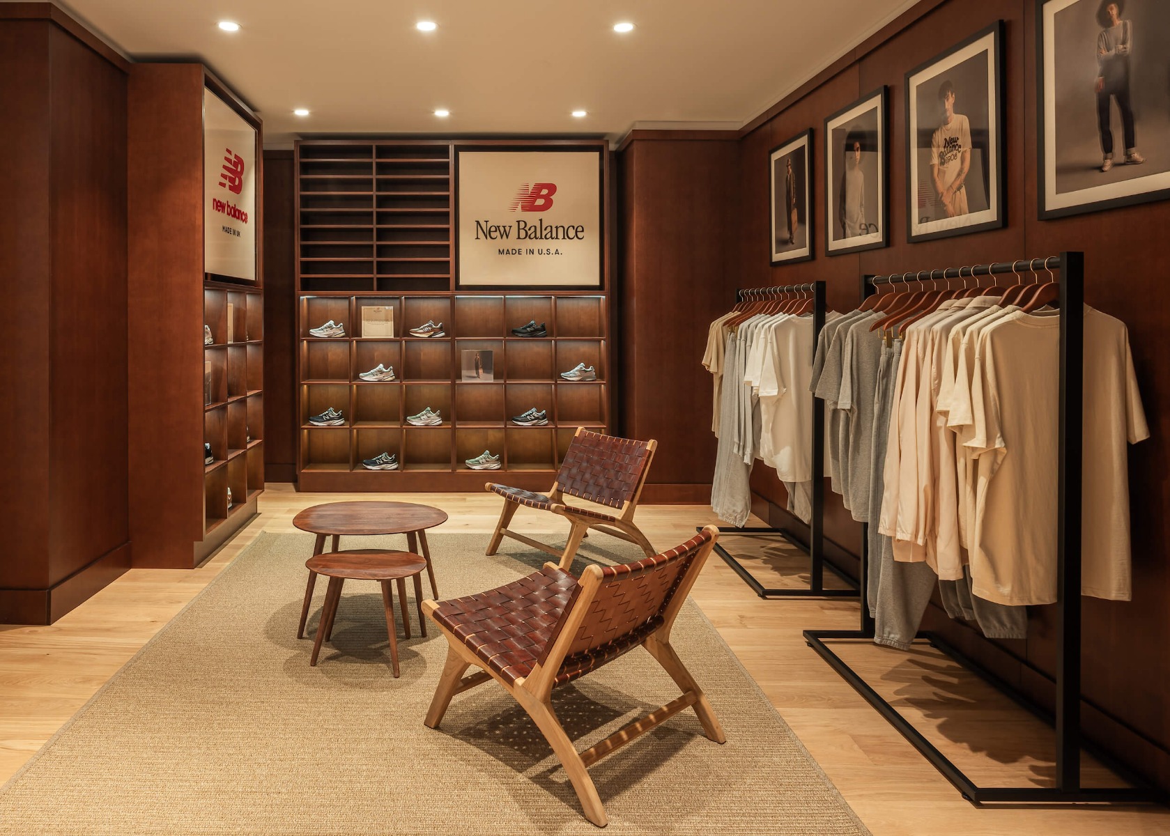 clothing and shoe store design