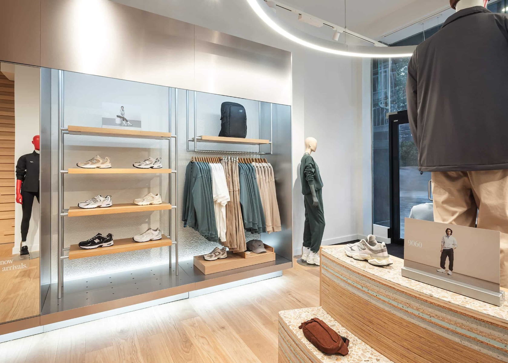 clothing and shoe store design
