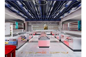 Vape Shop Fixture Build: How We Designed The Space