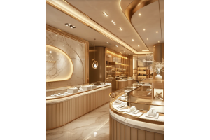 6 Costly Jewelry Display Cabinet Customization Mistakes | Luxury Curved Counter Real-Case Avoidance Guide