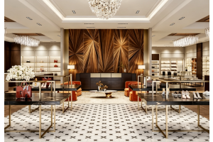 Full Custom Display Fit-Out for a Luxury Leather Goods Boutique