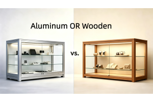 Analysis of the Performance Characteristics of Wooden VS Aluminum Displays Furniture