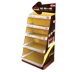 cardboard display shelf