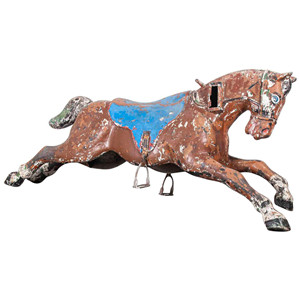 Fiberglass horse