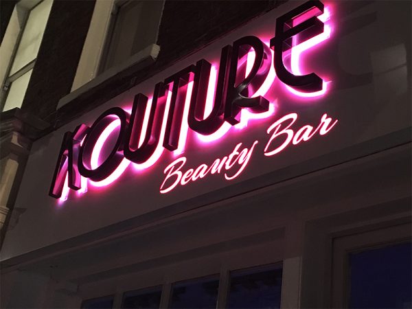 salon sign