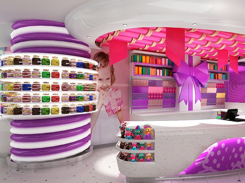 candy store design
