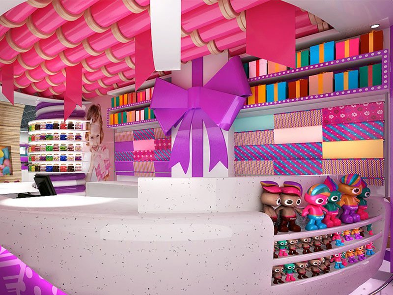 candy store design