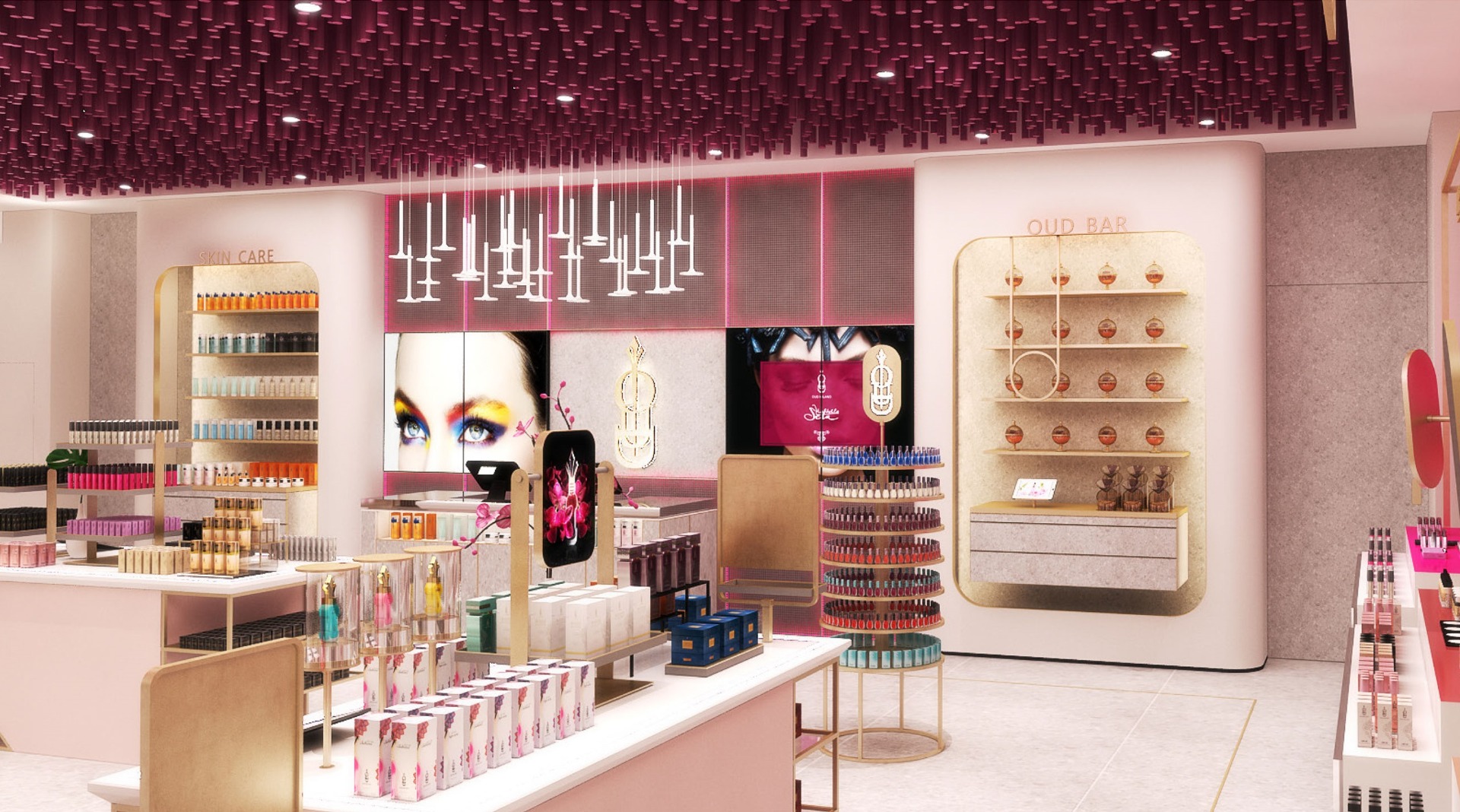 cosmetic store design