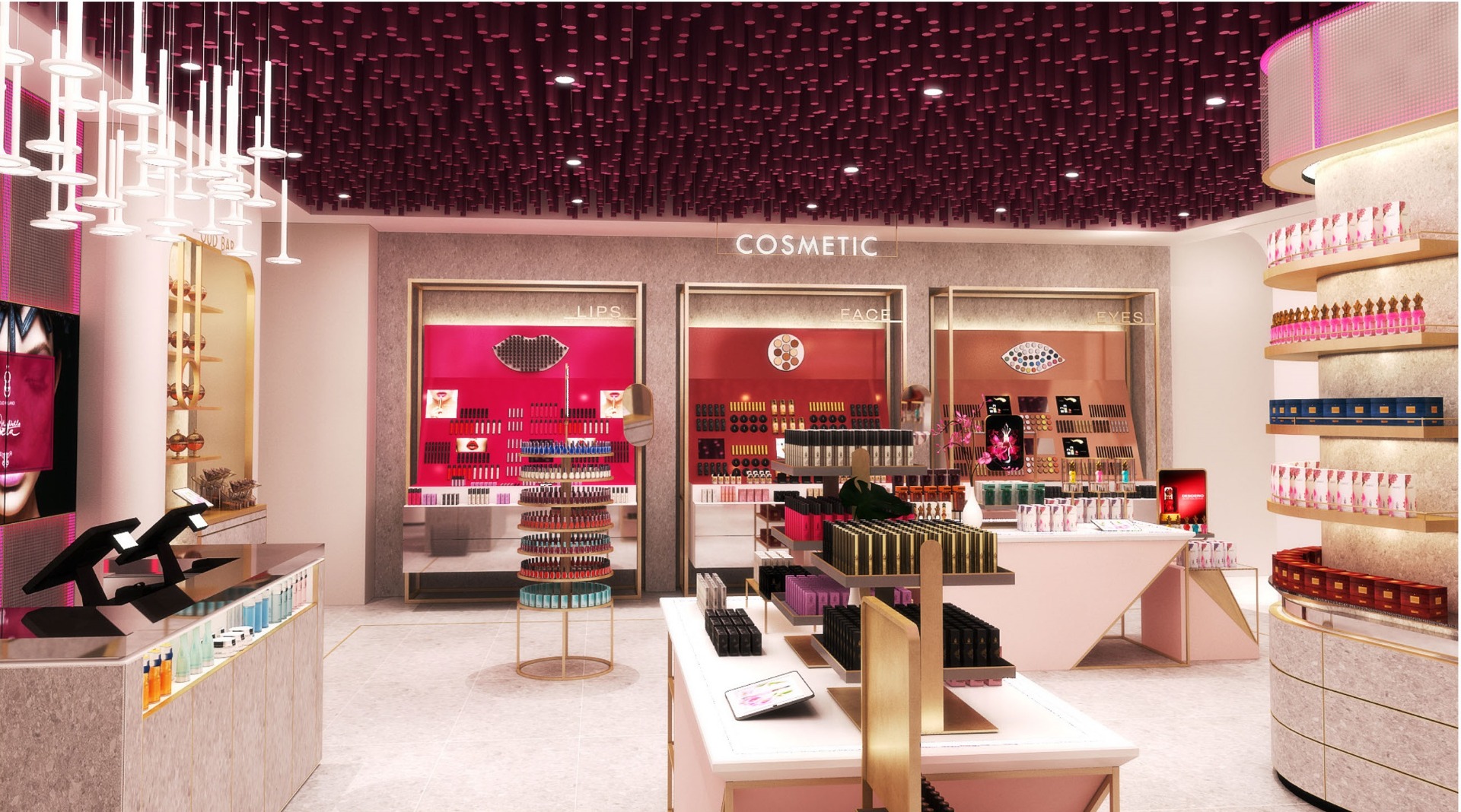 cosmetic store design
