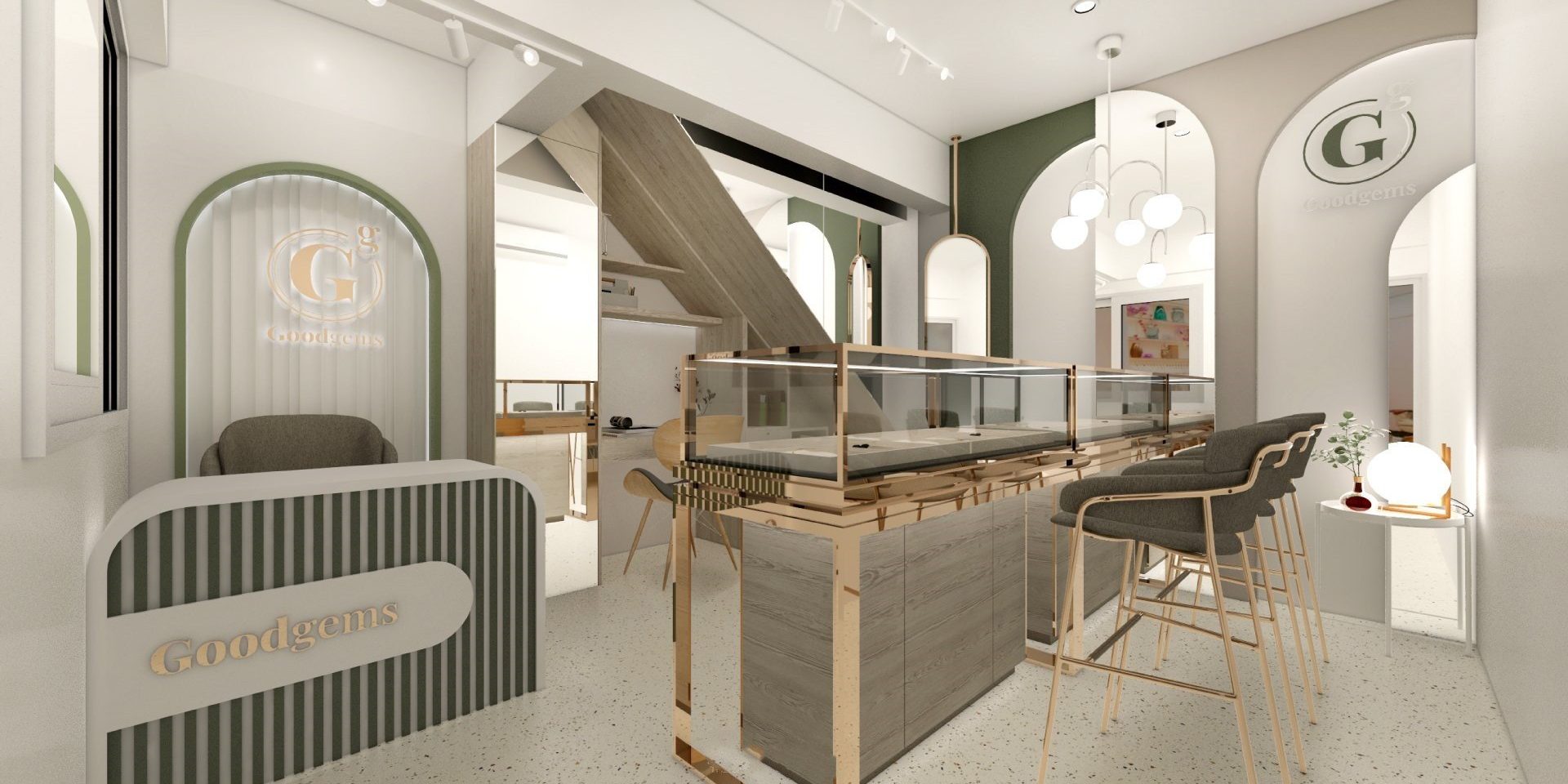 jewelry store furniture