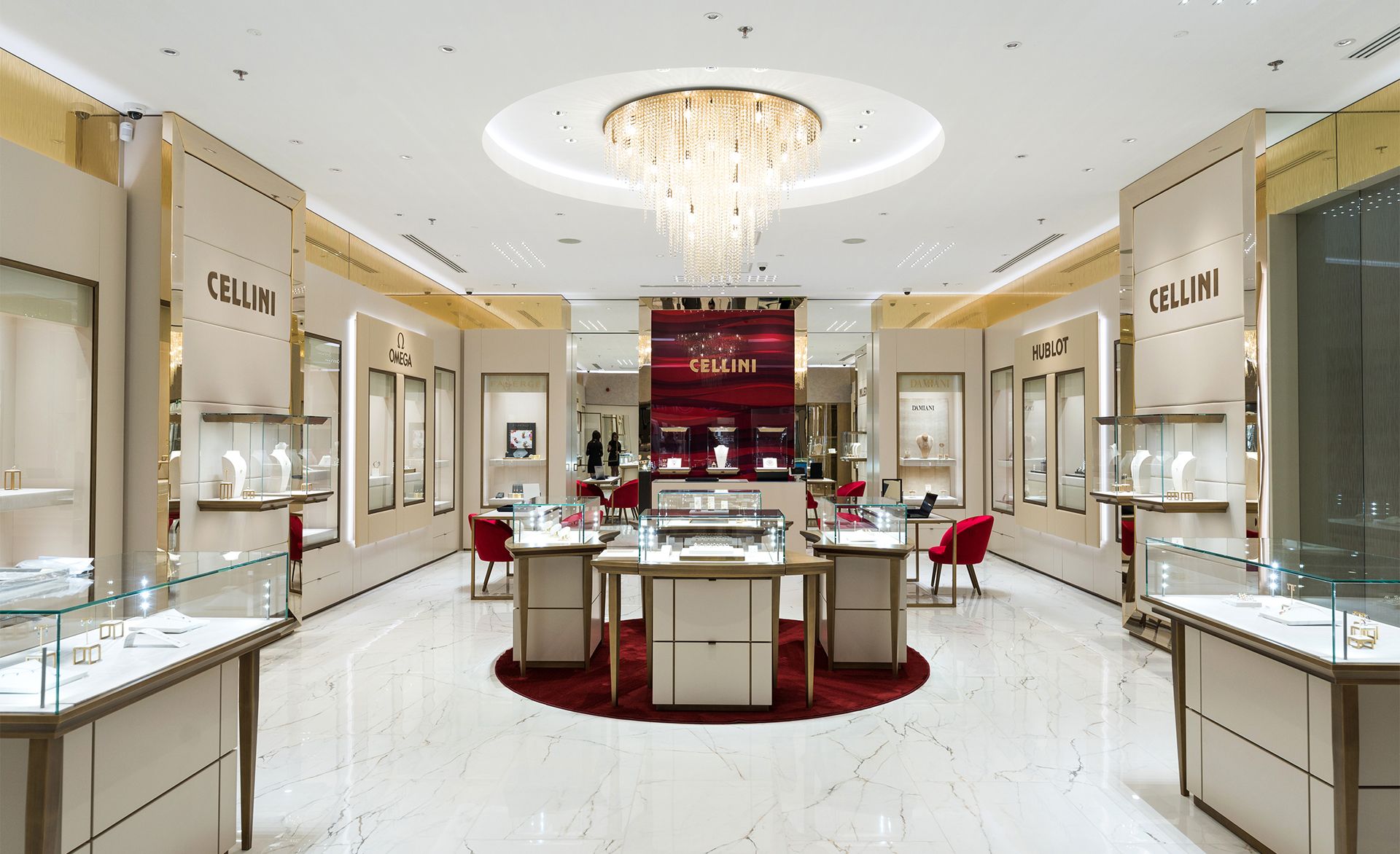 jewelry store furniture