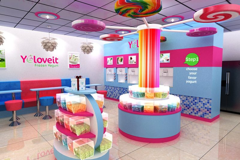 yogurt store design