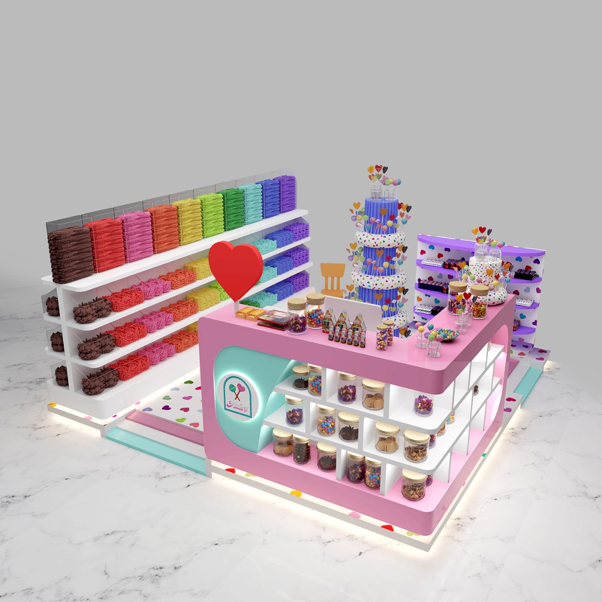 candy booth