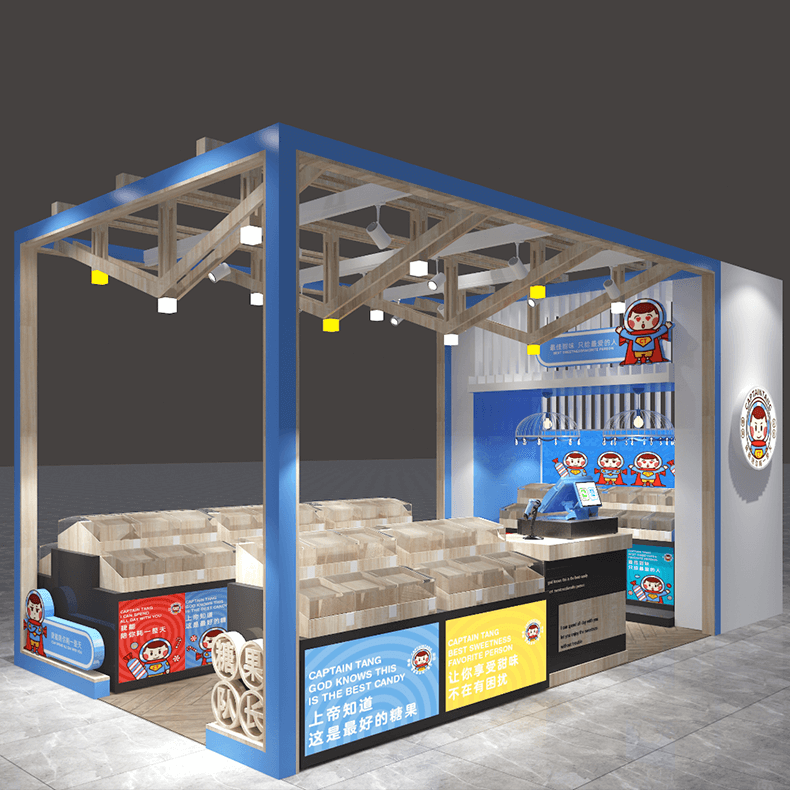 candy shop layout plan