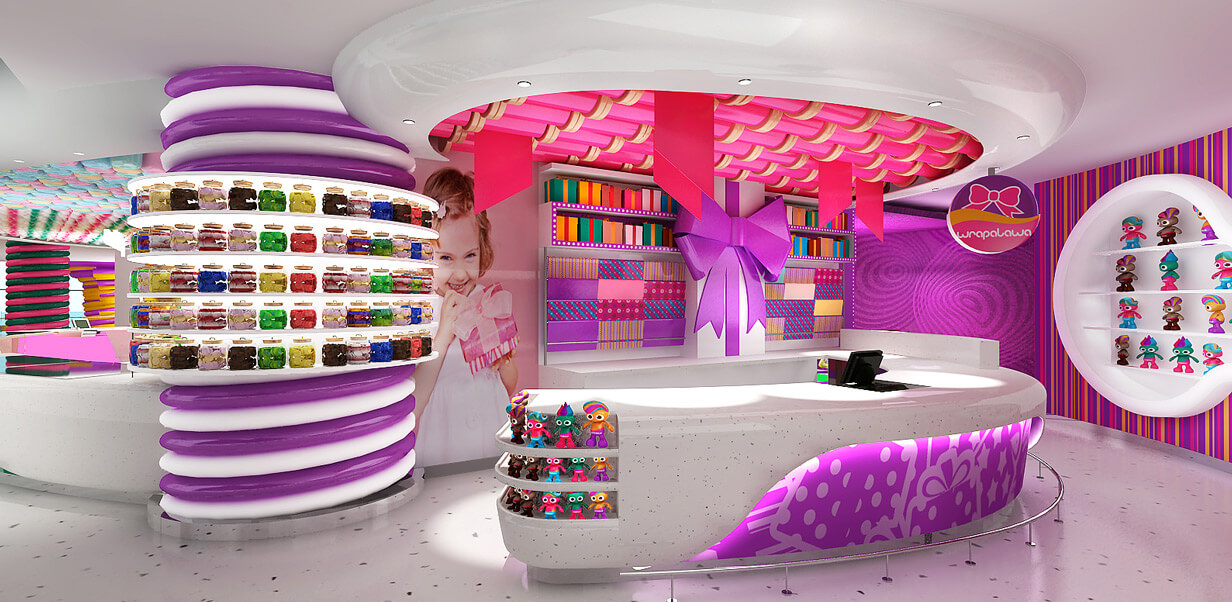 candy shop interior design