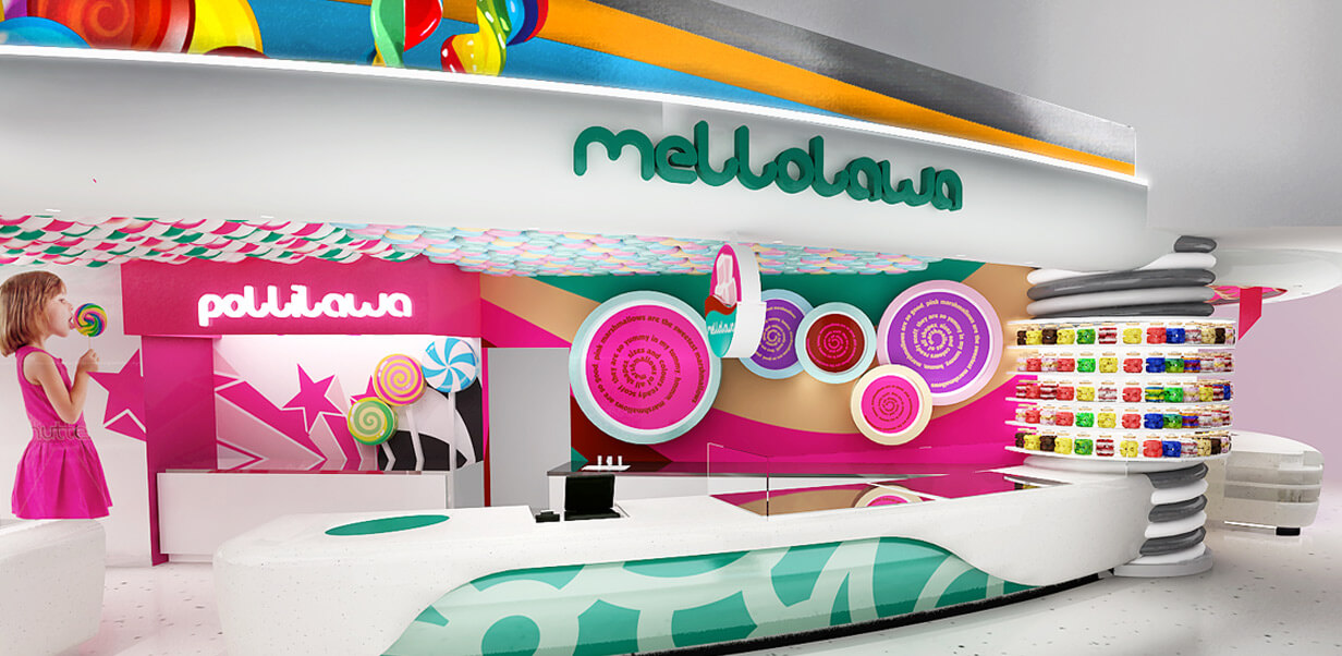 candy store retail design