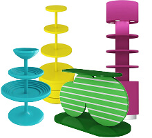 candy store stands