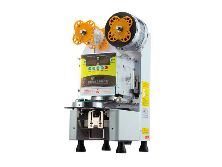 sealing machine for bubble tea store