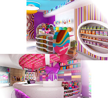 candy store design
