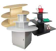 candy store tier display tables