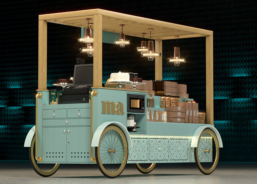 coffee cart