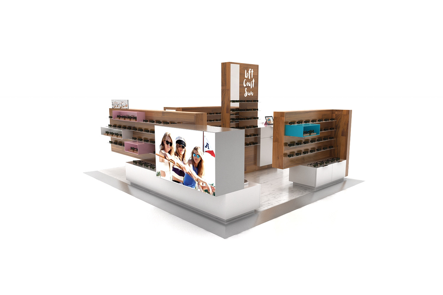 eyewear display kiosk