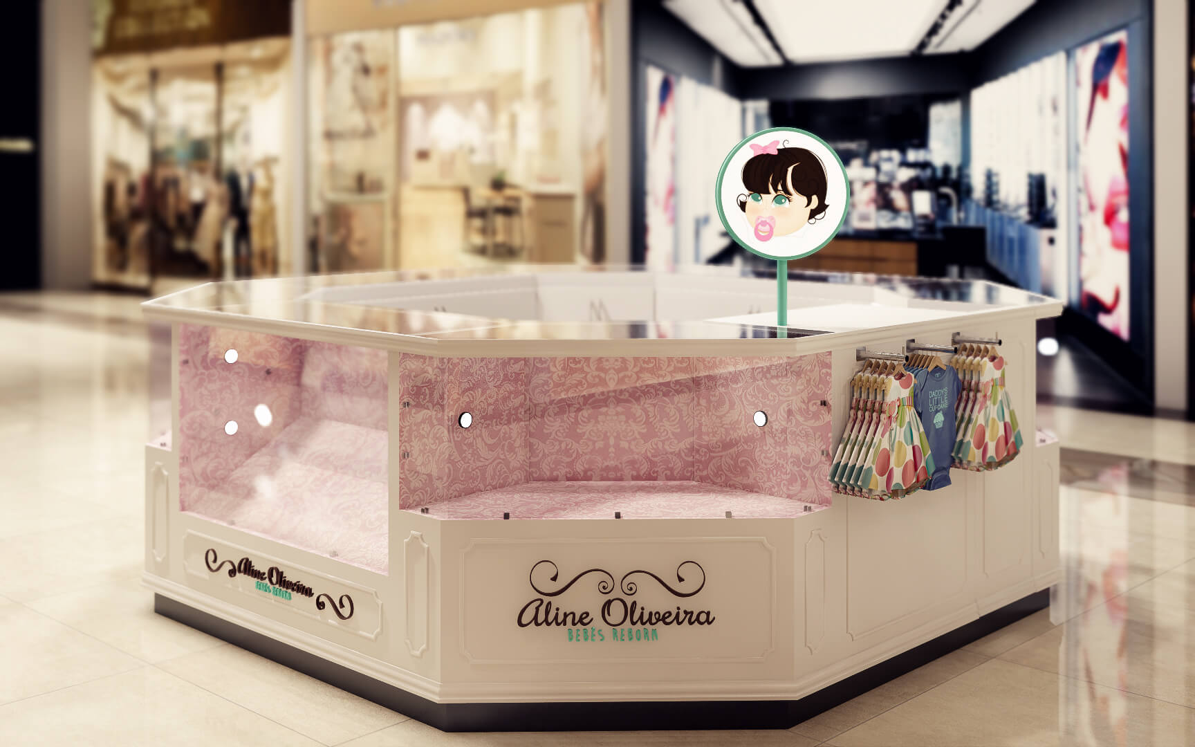 jewelry display kiosk